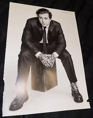 Frank Iero Of My Chemical Romance DoubleSided A4Poster From Rock Sound Magazine. • £2