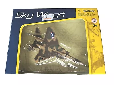 Motormax Sky Wings Collector's Edition F-15 Eagle Die-Cast USAF Jet Fighter NIB • $19.59