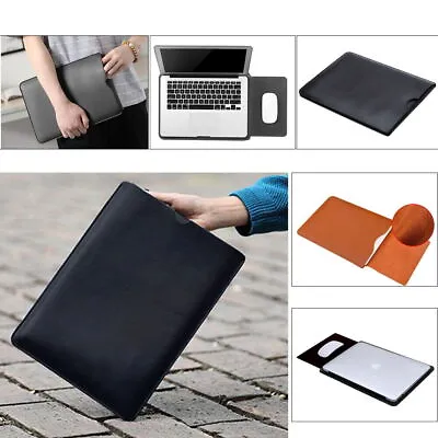 PU Leather Slim Sleeve Laptop Bag Case - For Dell XPS Inspiron 11  13  14  15.6  • £4.92
