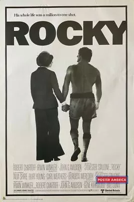 Rocky Black & White One Sheet Movie Promo Poster 24 X 36 • $18.43