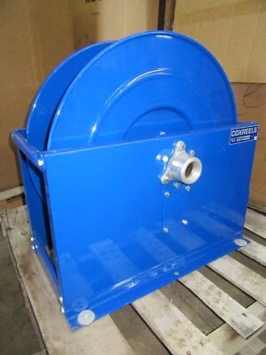$785 • Buy 1.5  X 50' Capacity Coxreels Spring Rewind / Return Vacuum Hose Reel V-slpl-825