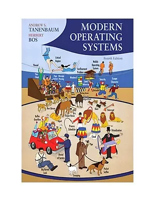 Modern Operating Systems (4th Edition) By Tanenbaum & Bos 2015 • $58.75