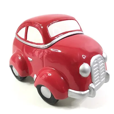 Cherry Red Old Fashioned Car Cookie Jar Cold Painted • $28.88