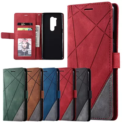 $9.89 • Buy Case For OPPO A12 A58 A72 Find X6 Pro Reno 8 Premium Leather Flip Wallet Cover