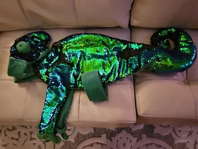 Sequin Chameleon Dog Costume Sz Large • $25.93