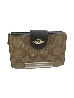 COACH Two-fold Wallet BEG Total Pattern Women's C0082 • £100