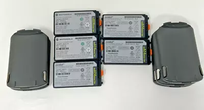 Lot Of 5 Symbol Motorola MC3090 & MC3190 Batteries Slim & 5 Replacement Backs • $69.97