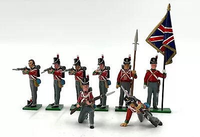 $89.99 • Buy Trophy Miniatures WA Napoleonic British Infantry Group Of Eight Figures