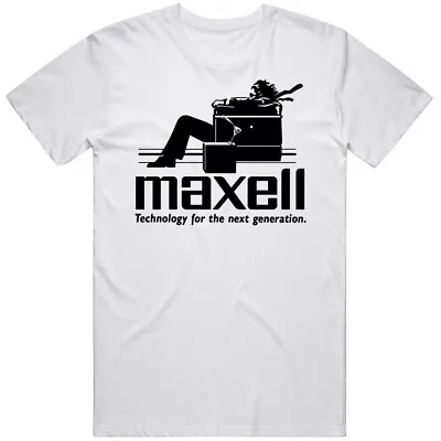 Technology Maxell Blown Away Vintage Logo  T Shirt • $20