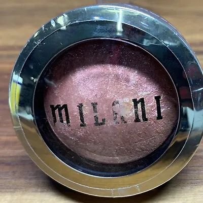 Milani Cosmetic Baked Powder Blush 02 Rose D'oro Rosey Copper Satin 0.12 Oz New • $9.09