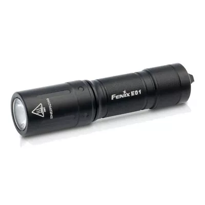 FENIX E01 V2.0 100 Lumens AAA Black Flashlight (E01V2-BLK) • $12.95