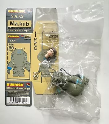 Medicom Kubrick 100 Maschinen Krieger Ma.K. Chapter 1 S.A.F.S SAFS • $18.99