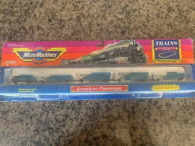 Micromachines American Passenger Train Set • $39.99