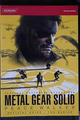JAPAN Metal Gear Solid: Peace Walker Official Guide The Basics (Guide Book) • $122.56