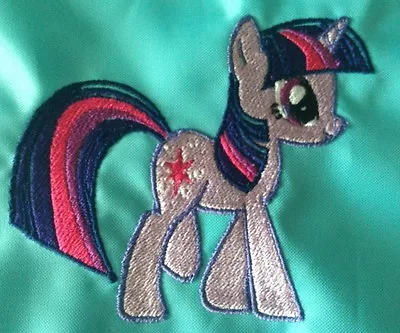 Personalised My Little Pony Twilight Sparkle School/PE/Gym/Drawstring Bag • £6.99