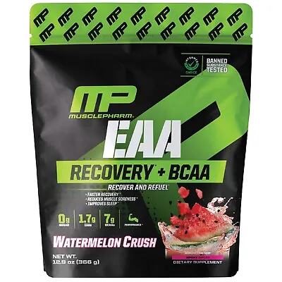 MusclePharm EAA + BCAAs Post Workout Essential Amino Acids-Watermelon Crush • $29.99