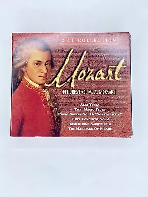 Mozart: The Best Of W.A. Mozart CD 2 Disc Set (Delta 1998) Preowned • $5