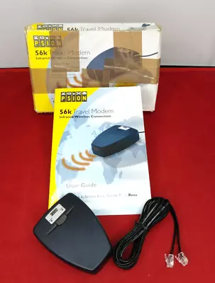 £89.99 • Buy Psion 56K Travel Modem For Series 5, 5MX, Series 7, Revo Via InfraRed