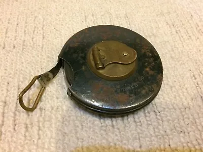 £5.50 • Buy John Rabone & Sons Vintage 50ft Metal Imperial Inch / Foot Metal Tape Measure 