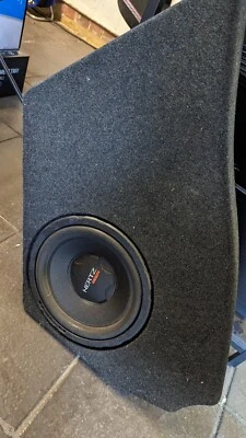 £10 • Buy BMW 1 Series E87 Subwoofer Enclosure & Hertz 10  Subwoofer