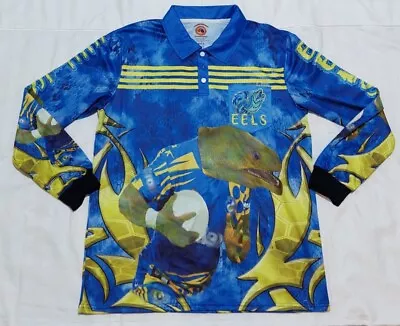 Mens Fishing Shirt Parramatta Eels Medium Excellent Condition B99 • $29.99