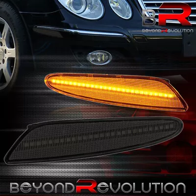 For 2003-2006 Benz W211 E-Class LED Sidemarker Lamp Signal Reflector Light Smoke • $24.99