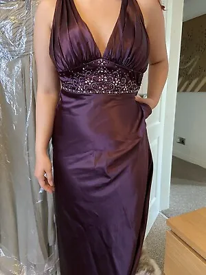 £15 • Buy Burgundy Maxi Dress Prom/special Occasion