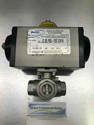 Max-Air Spring Return Aluminum Actuator - MT16.S5.F05-F07.CH14 • $100