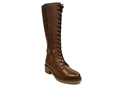 Remonte Knee High Boots Womens Leather Zip Up Winter Tall Boots Size 3 4 5 6 7 8 • $285.09