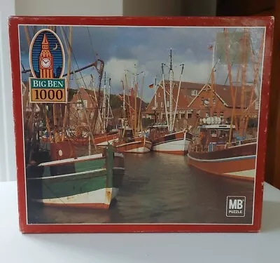 NEW IN BOX  MB Milton Bradley Big Ben 1000 Piece Puzzle Lower Saxony Germany • $12