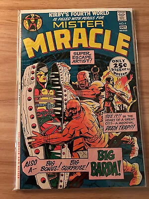 Mister Miracle #4 (1971) Jack Kirby 1st Appearance Big Barda -- 7.0 VF/FN • $99.99