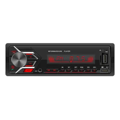 Single Din Car Radio Stereo Bluetooth MP3 Player FM/USB/AUX/In-dash Head Unit • £24.72