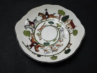 Coalport Bone China Hunting Scene Small Dish With Ears / Handles • £24.99