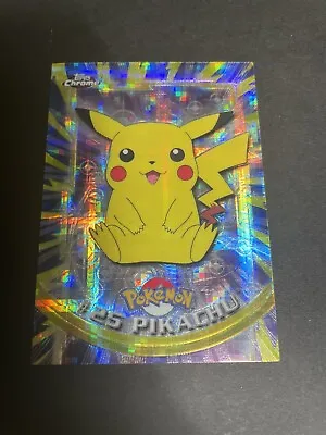 $1720 • Buy Pikachu Holo Foil Topps Spectra Tekno Rare Pokémon Card Pokémon Vintage