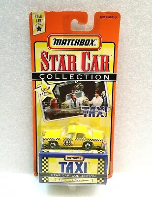 Vintage Matchbox Star Car Collection 1997 Taxi Sunshine Cab 804 - SKU 32864 • $9.79