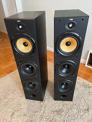 B&W BOWERS & WILKINS DM604  FLOORSTANDING SPEAKERS (With Grills) • $700