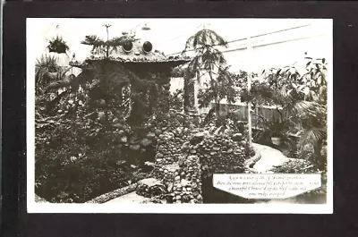 Davenport Iowa IA 1925/30s RPPC Palmer Chiro Little Bit 'O Heaven Greenhouse Int • $13.98