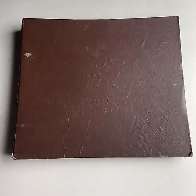 10  78 RPM Record Storage Album - Brown (Holds 10 Records) • $10