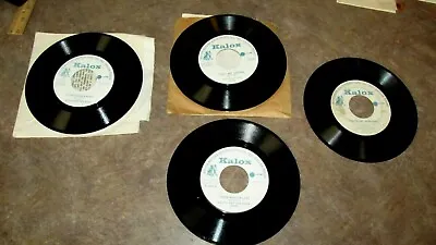 Lot 4 Square Dance Western Swing 45 RPM Folk 45 KALOX RHYTHM BOYS OUTLAW BAND • $3.99