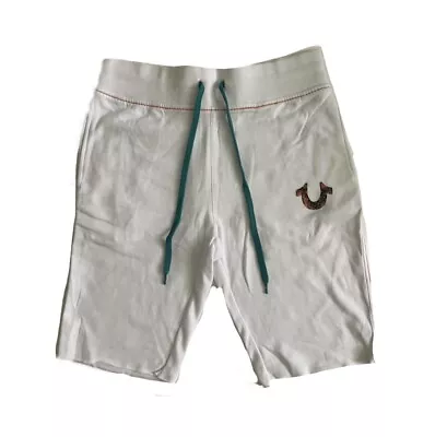 £18.69 • Buy True Religion Men's Sweat Shorts White Brand New Half Pants Summer Short S - 3XL