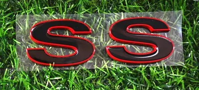 2Pcs Metal SS Emblem 3D Badge Logo For 96-02 SLP SS 12369965R Redline • $15.28