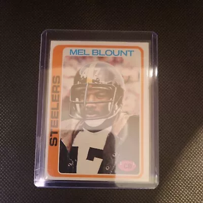 1978 Topps #475 Mel Blount Pittsburgh Steelers • $0.99