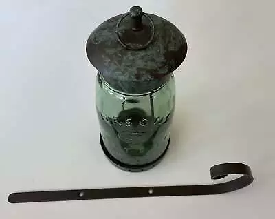 Quart Glass Mason Jar Hanging Wall Sconce Lantern Home Decor - Brand New • $32.99