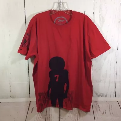 Colin Kaepernick Served Fresh T-Shirt XL Red Sit Down To Stand Up Streetwear • $16