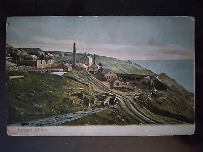 Levant Mine (Pre Shaft Disaster) Trewellard England - Pre WWI Rough Edges • £6.65