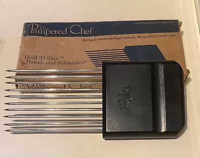 £2.99 • Buy Pampered Chef Hold And Slice Cutting Assist Tool BNIB