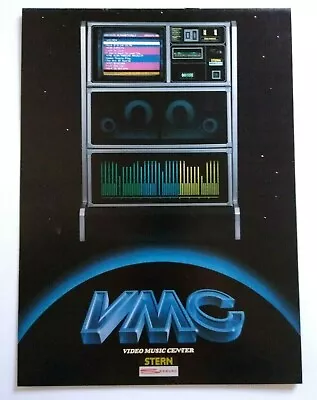 Seeburg VMC Jukebox FLYER Video Music Center Original 1981 Phonograph Artwork • $32.30