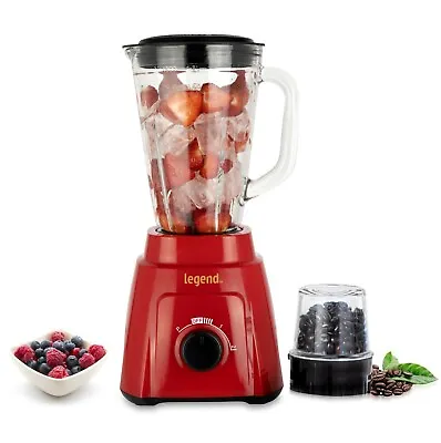 £22.99 • Buy Blender Food Processor Glass Jug Smoothie Milkshake Maker Coffee Spice Grinder