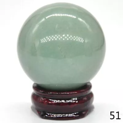 $10.99 • Buy Wholesale Crystals 40MM Natural Gemstone Reiki Healing Stone Sphere Ball Globe