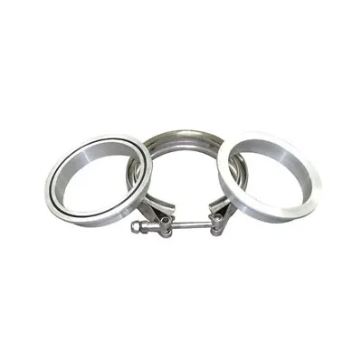 $25.37 • Buy 3.5  V-Band Steel Clamp+Aluminium Flange+O-Ring Intercooler Inlet Pipe Adaptor